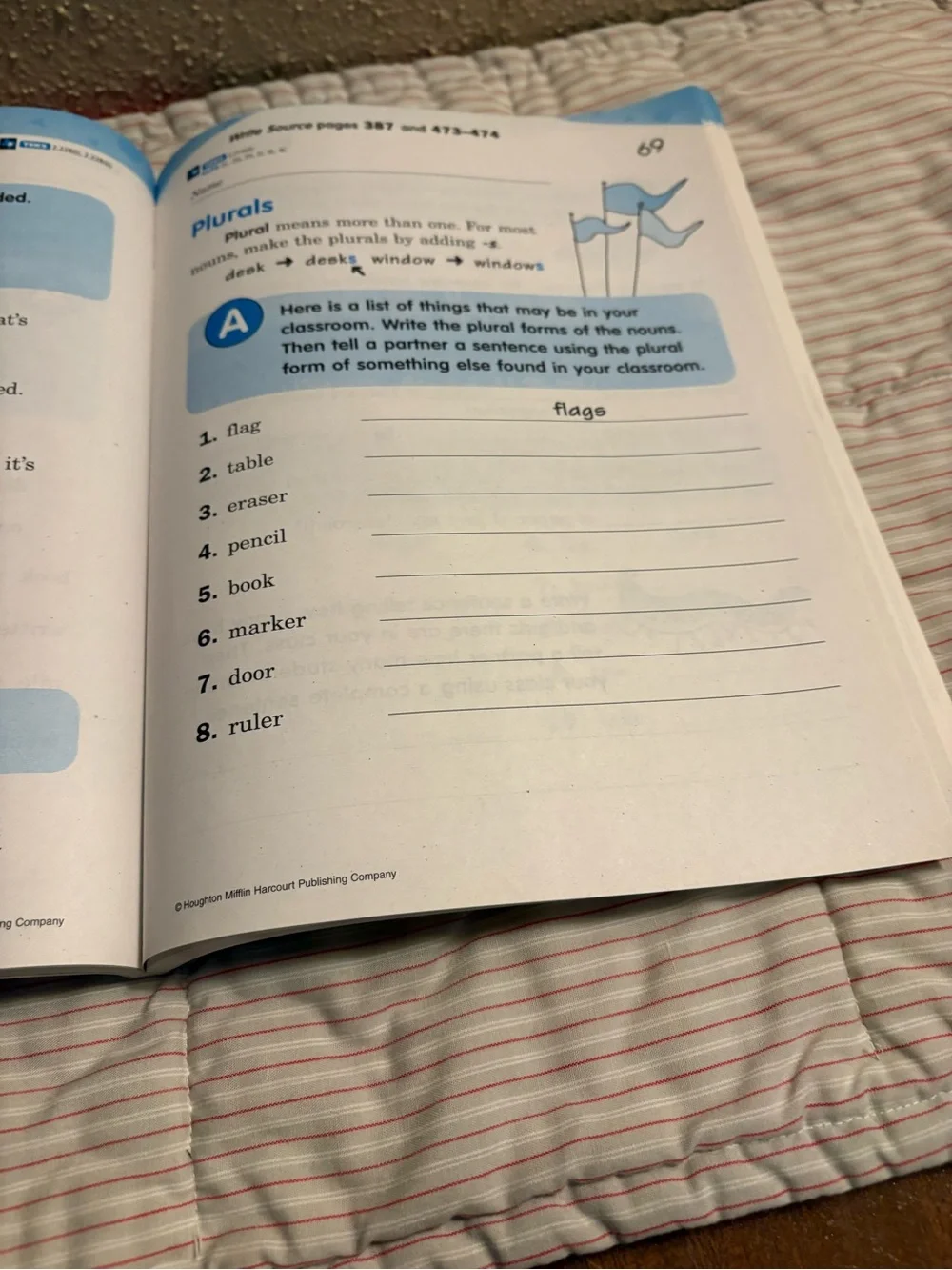 SkillsBook - Yellow Kids Activity Workbook